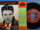 RICKY NELSON PRESENTIAMO ITALY ONLY EP+PS LONDON REP 114 US ROCK'N'ROLL EX/VG+