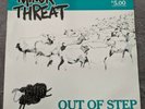 MINOR THREAT Out Of Step & insert 1983  DISCHORD RECORDS green 5 dollar version
