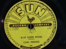 Carl Perkins Blue Suede Shoes & Honey Don't 78 Rpm Sun Record 234