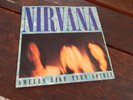 7´´ NIRVANA SMELLS LIKE TEEN SPIRIT EVEN IN HIS YOUTH SINGLE 1991 IN MINT RARE
