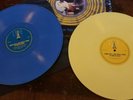 Jerry GARCIA & Friends - Up From the Desert - Funky Yellow Blue Vinyl  Double LP
