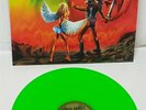 Iron Angel Hellish Crossfire Neon Green Vinyl LP Record new