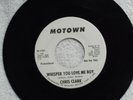 northern soul CHRIS CLARK Whisper You Love Me Boy MOTOWN 1121 DJ M-