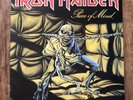 Iron Maiden Piece Of Mind Album Vinyl LP Lyric Gatefold