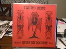 Twisted Nerve Never Say Goodbye Vol 2 LP NEW RED w/BLACK Blob vinyl Goth Rock #d
