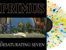 1 × Primus The Desaturating Seven LP Clear with Rainbow Splatter Vinyl