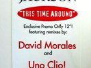 MICHAEL JACKSON This Time Around - UNO CLIO MIXES (1995) USA ONLY PROMO 12