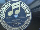 Jose Erard 78rpm Single 10-inch Columbia Records #A1119 Rigoletto In My Heart...