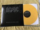 AC/DC LP Back In Black Banana Yellow Vinyl NEW Reissue