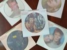 Bowie 5 Picture Disc Vinyl Albums 1984 Ziggy,Hunky.Aladdin,Pinups,Diamond dogs