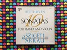 SRV 300/3 SZIGETI ARRAU Beethoven 10 Sonatas For Violin And Piano 4 LP Box