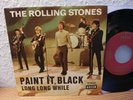 THE ROLLING STONES PAINT IT BLACK 7'' LARGE LETTERING Mint 1966 Megarar