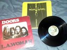 ORIGINAL ARTISAN 1971 WINDOW COVER THE DOORS LA WOMAN VINYL LP JIM MORRISON