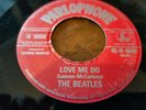 BEATLES Love Me Do 1980's RED JUKEBOX parlophone UK rare