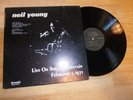 NEIL YOUNG Live On Sugar Mountain 1971 UNNOFFICIAL RELEASE w/VG+ VINYL