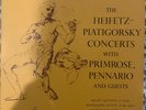 The Heifetz Piatigorsky Concerts RCA Victor Mono (EX/NM) Orig 3 LPs LD 6159