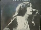 PATTI SMITH  LIVE AT BOTTOM LINE (FM B'CAST 1975) 1977 FREE FLIGHT GERMAN IMP LP