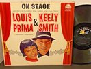 LOUIS PRIMA & KEELY SMITH On Stage 1960 DOT MONO Original EX Vinyl