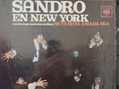 SANDRO EN NEW YORK DESDE EL MADISON SQUARE GARDEN EN VIVO MAYO 11 2970 LP RECORD