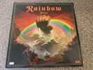 Rainbow Rising + Ritchie Blackmore's NR MINT Rare Original UK Double LP