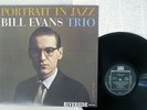 BILL EVANS PORTRAIT IN JAZZ RIVERSIDE VIJ-101 Japan STEREO VINYL LP
