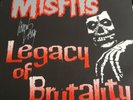 Misfits Legacy of brutality 1985 Signiert  Caroline Rec. LP Vinyl