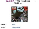 W.A.S.P. The Headless Children '89 LP ORIGINAL US press Blackie Lawless