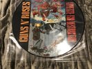 guns n roses appetite for destruction Picture Disc LP Vinyl Rare