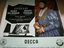 Verdi Otello Mario Del Monaco Aldo Protti 3-Record Box Set Decca LXT 5009-10-11
