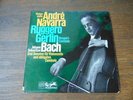 LP - Bach -  Andre NAVARRA   GERLIN -  Cello Sonatas -  EURODISC