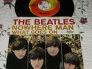 The Beatles-Nowhere Man/What Goes On-Vinyl 45 w/PictureSleeve