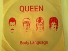 QUEEN Body Language / Life is Real Single PS South America Freedie Mercury