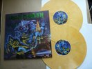 IRON MAIDEN - EDDIE'S REIGN OF TERROR - 2LP PRESSED ON YELLOW / MUSTARD VINYL