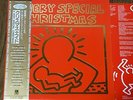 V.A. - A Very Special Christmas  JAPAN LP w/obi C28Y3202  /KEITH HARING  EX.