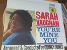 Sarah Vaughan You're Mine You Classic Records SR 52082 Reissue, 200g US