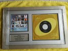 David Bowie the prettiest star single framed and signed