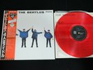 THE BEATLES - HELP  - RED VINYL - JAPAN VINYL LP OBI EAS-70134