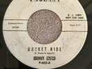 JOHNNY GRECO Rocket Ride (1963) Pageant P-602 RARE Doo Wop 45 PROMO Strong VG