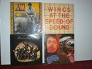 Wings-Bundle  Vinyl LP's.Band on The Run + Poster, Red Rose Speedway with Prog