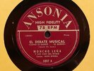 MONCHO LEÑA / MUSICA MAESTRO / EL DEBATE MUSICAL / 78 RPM RECORD