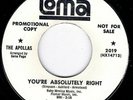 NORTHERN SOUL - APOLLAS - YOU'RE ABSOLUTELY RIGHT - LOMA  DEMO - 
