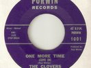 THE CLOVERS One More Time PORWIN  NORTHERN SOUL USA 45