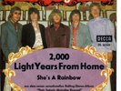 7'' Rolling Stones 2000 light years away - She's a rainbow  GERMAN PS 1967