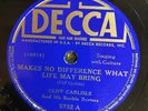 Decca 5732 Cliff Carlisle BLACK JACK DAVID  78rpm Country E 1939 Charlotte