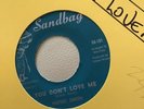 Northern Soul 45 Moses Smith-You Don't Love Me-Sandbag