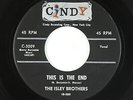60s Soul Motown 45 - Isley Brothers - This Is The End - Cindy - mp3