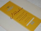 DGG 18295 LPM Brahms Violin Sonatas Schneiderhan Wuhrer NM4/56 GATEFOLD STITCHED
