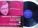 S526 33CX 1140 DENNIS BRAIN MOZART HORN CONCERTOS 1 - 4 KARAJAN COLUMBIA