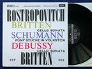 SXL 2298 (180g RE) *NM* Rostropovich Britten Schumann Debussy Cello Sonata