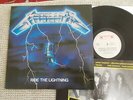 METALLICA Ride The Lightning EUROPE ROADRUNNER LP 1984